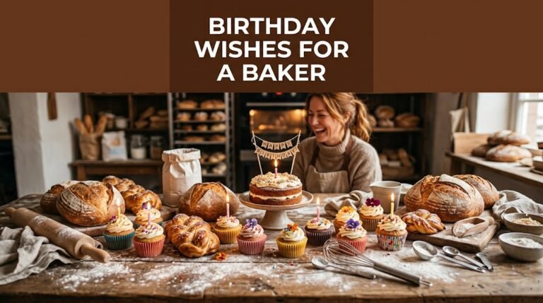 Birthday Wishes for Baker