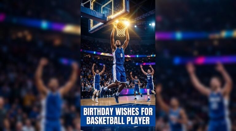 Birthday Wishes for Basketball Player