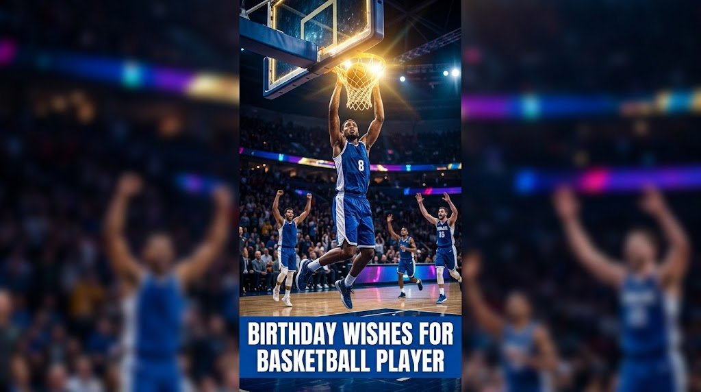 Birthday Wishes for Basketball Player