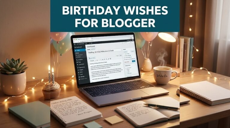 Birthday Wishes for Blogger