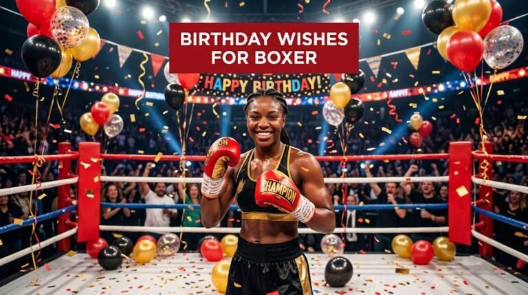 Birthday Wishes for Boxer