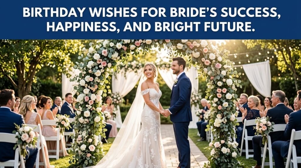 Birthday Wishes for Bride's Success