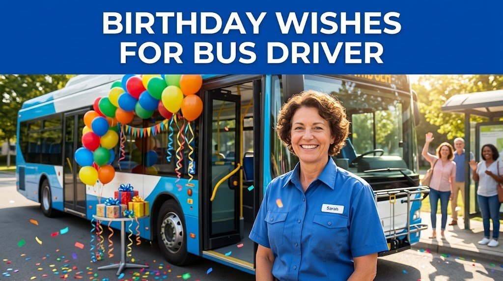 Birthday Wishes for Bus Driver