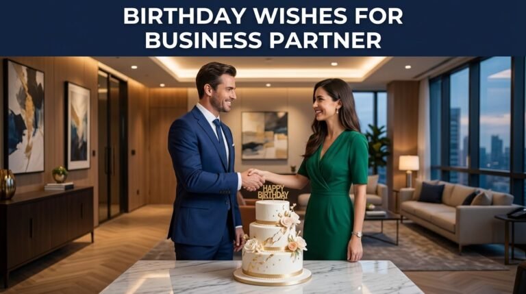 Birthday Wishes for Business Partner