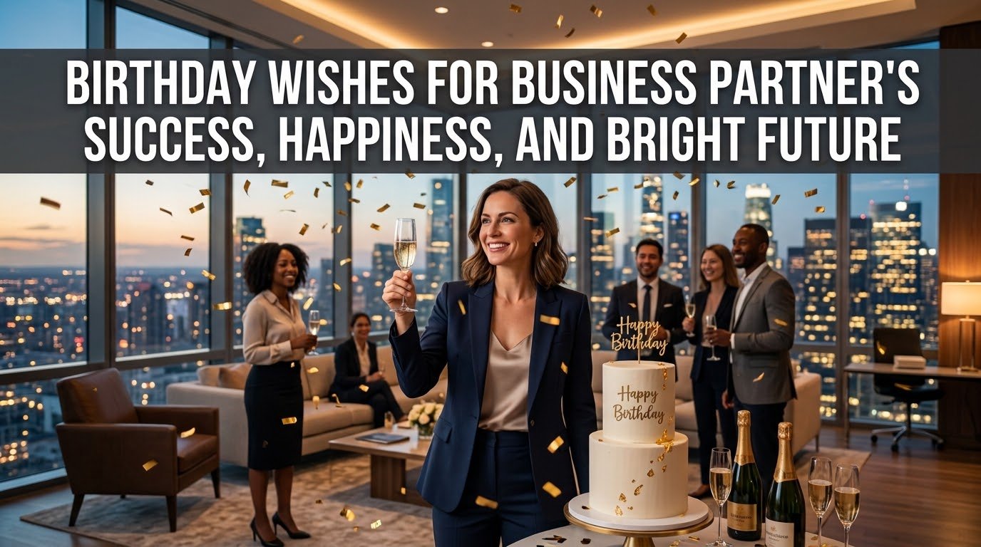 Birthday Wishes for Business Partner's Success