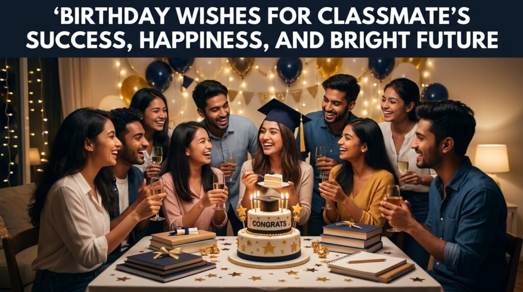 Birthday Wishes for Classmate's Success