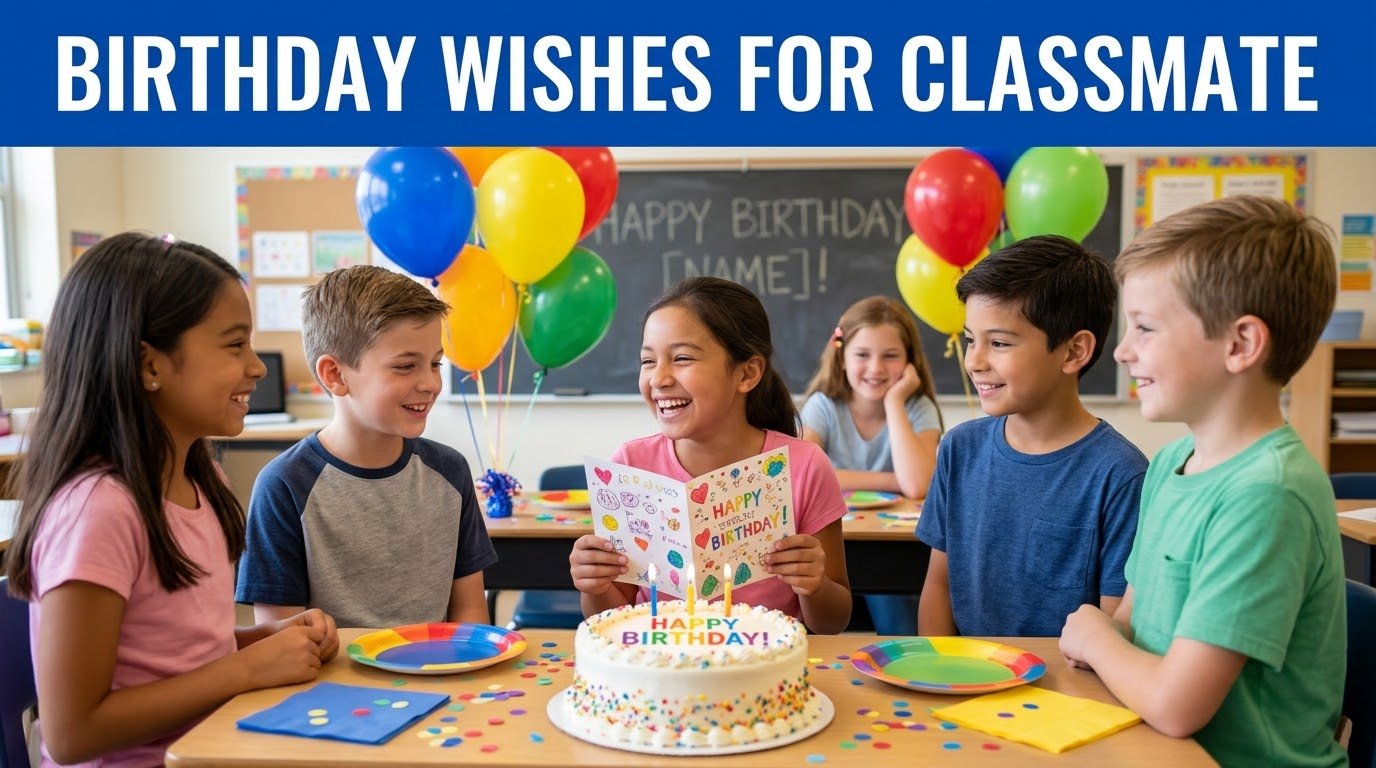 Birthday Wishes for Classmate