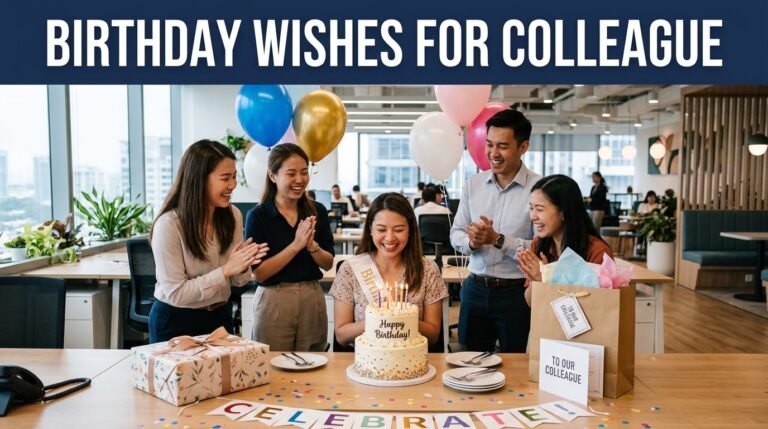 Birthday Wishes for Colleague