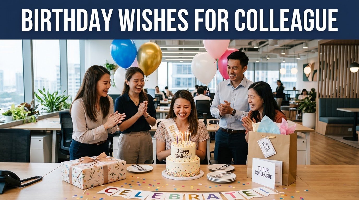 Birthday Wishes for Colleague