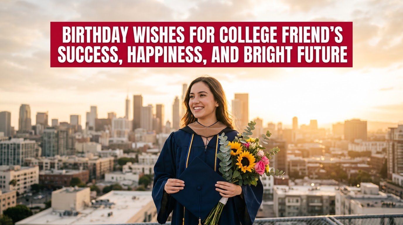 Birthday Wishes for College Friend's Success