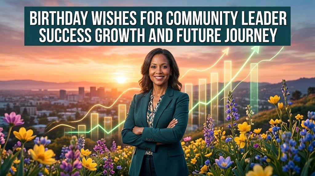 Birthday Wishes for Community Leader's Success, Growth, and Future Journey