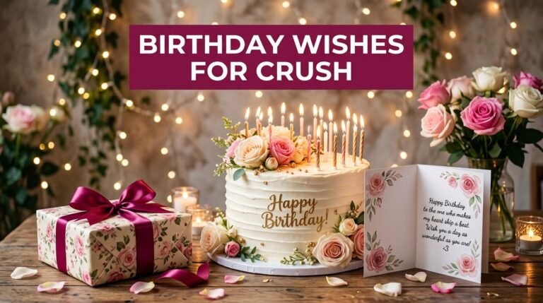 Birthday Wishes for Crush