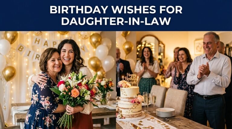 Birthday Wishes for Daughter-in-Law
