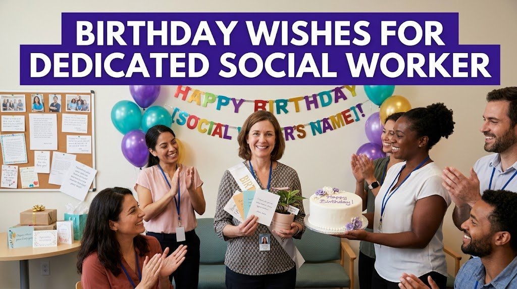 Birthday Wishes for Dedicated Social Worker