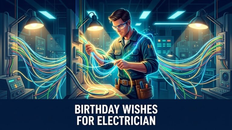 Birthday Wishes for Electrician