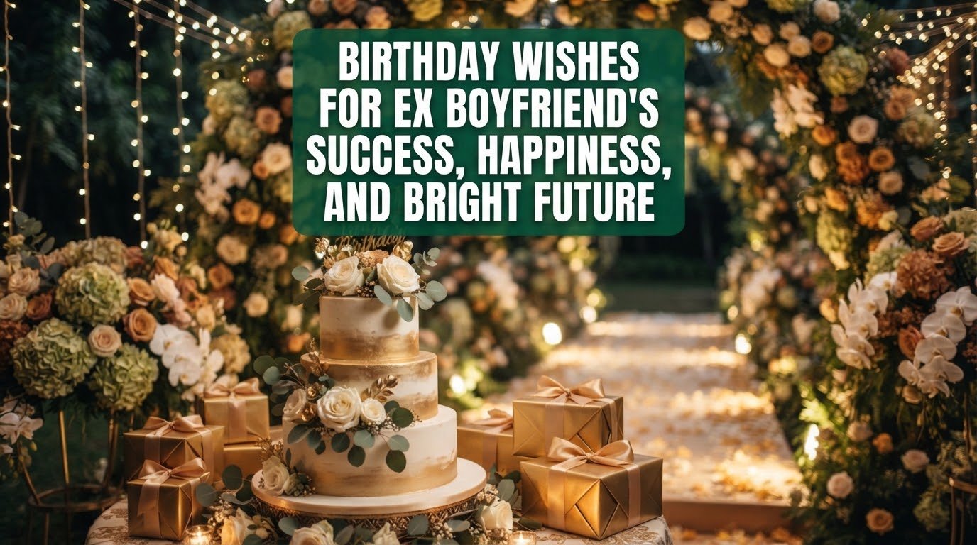 Birthday Wishes for Ex Boyfriend's Success
