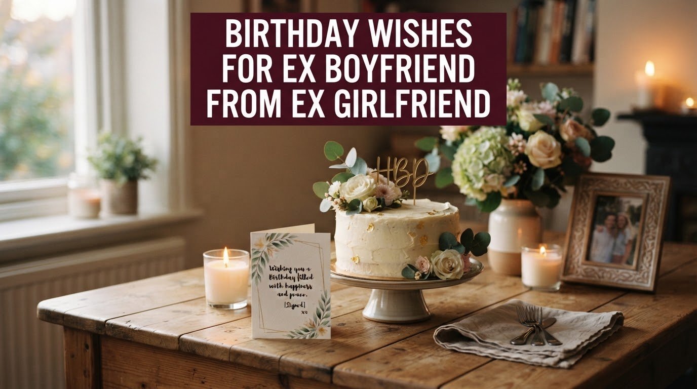 Birthday Wishes for Ex Boyfriend from Ex Girlfriend