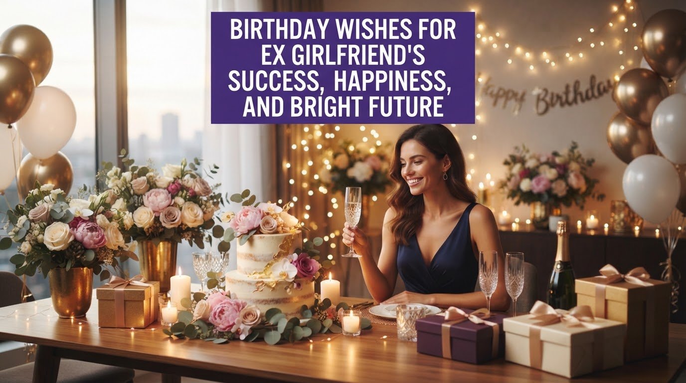 Birthday Wishes for Ex Girlfriend's Success