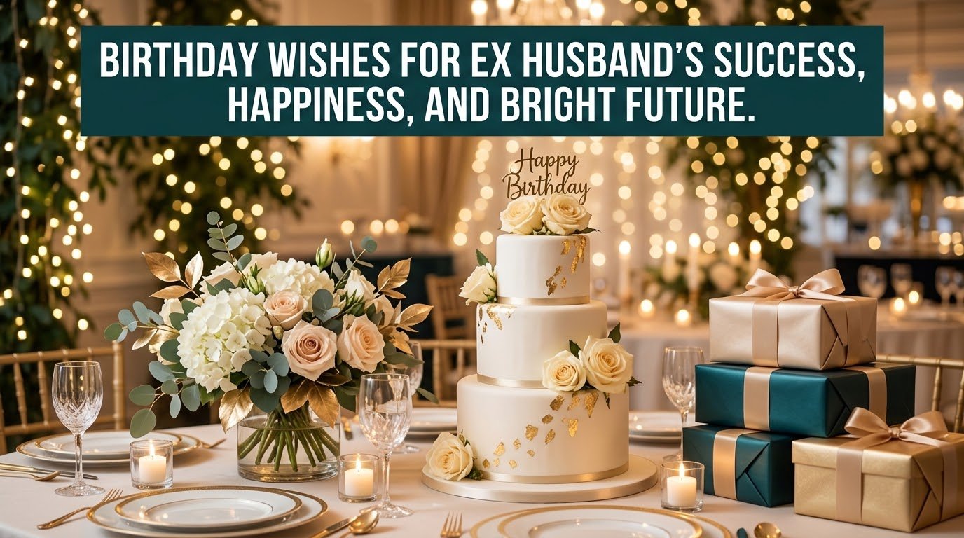 Birthday Wishes for Ex Husband's Success