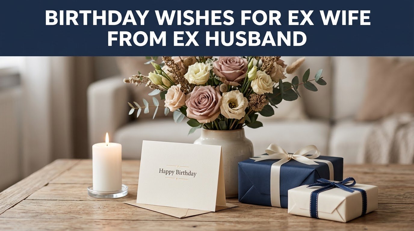 Birthday Wishes for Ex Wife from Ex Husband