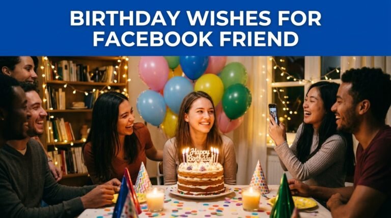 Birthday Wishes for Facebook Friend