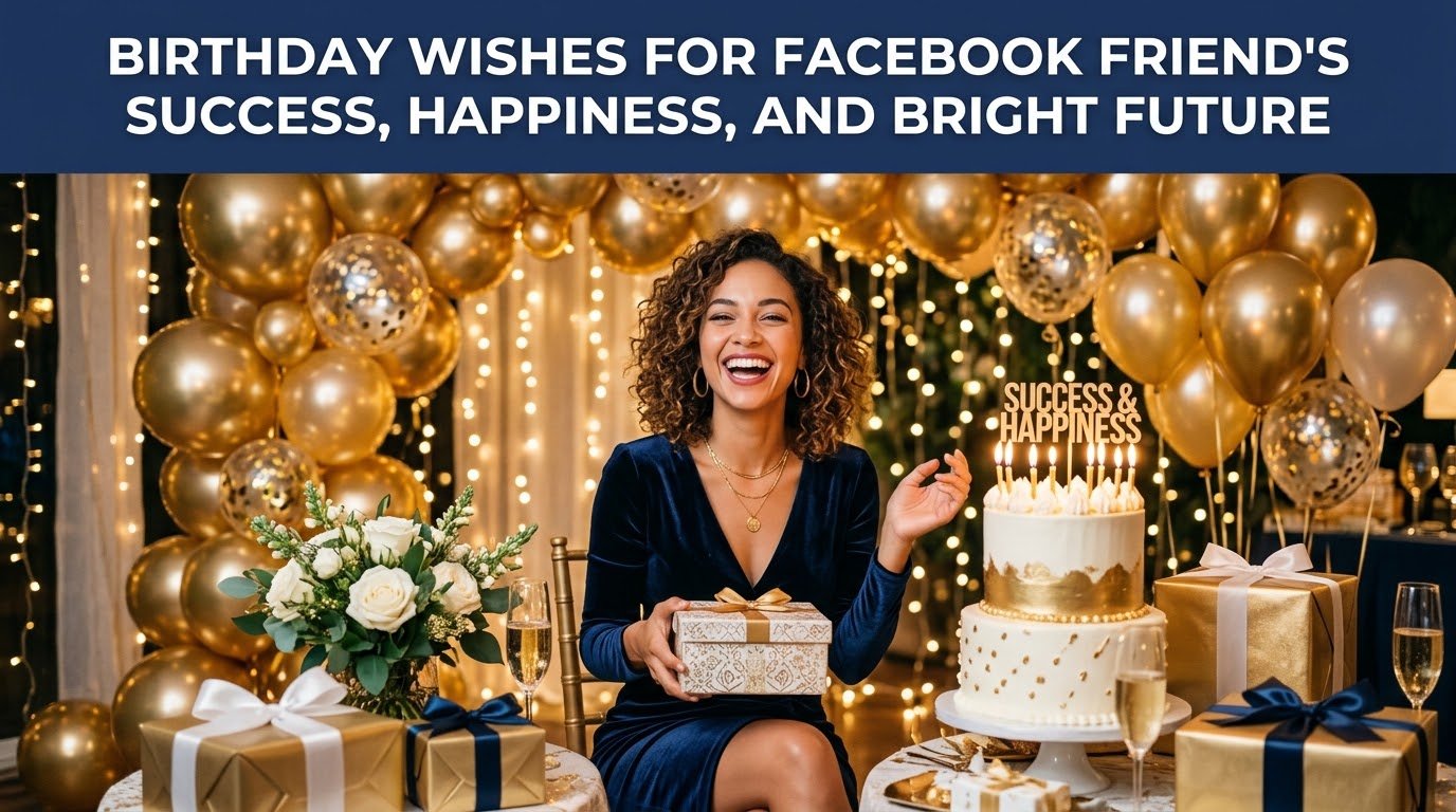Birthday Wishes for Facebook Friend's Success