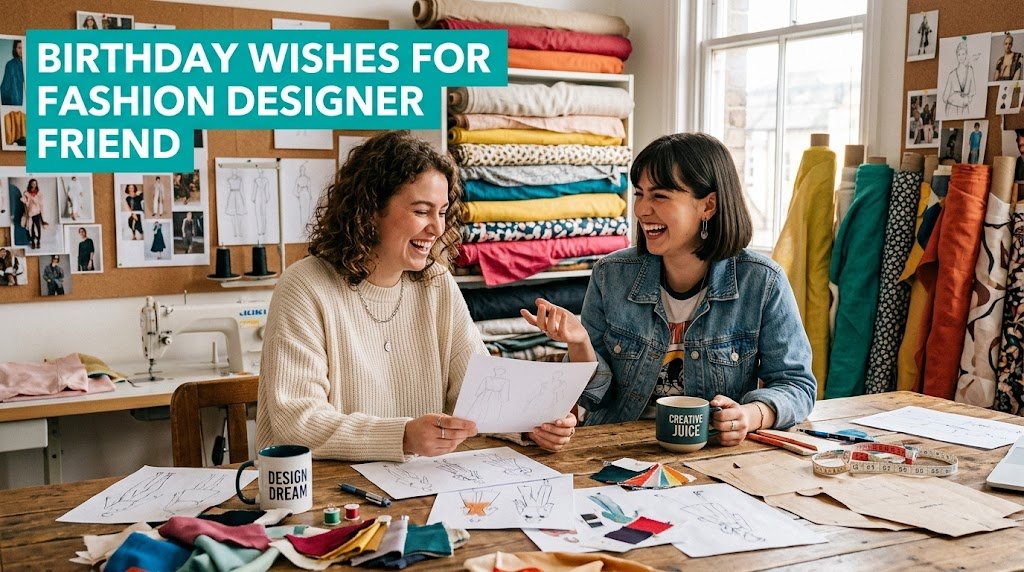 Birthday Wishes for Fashion Designer Friend
