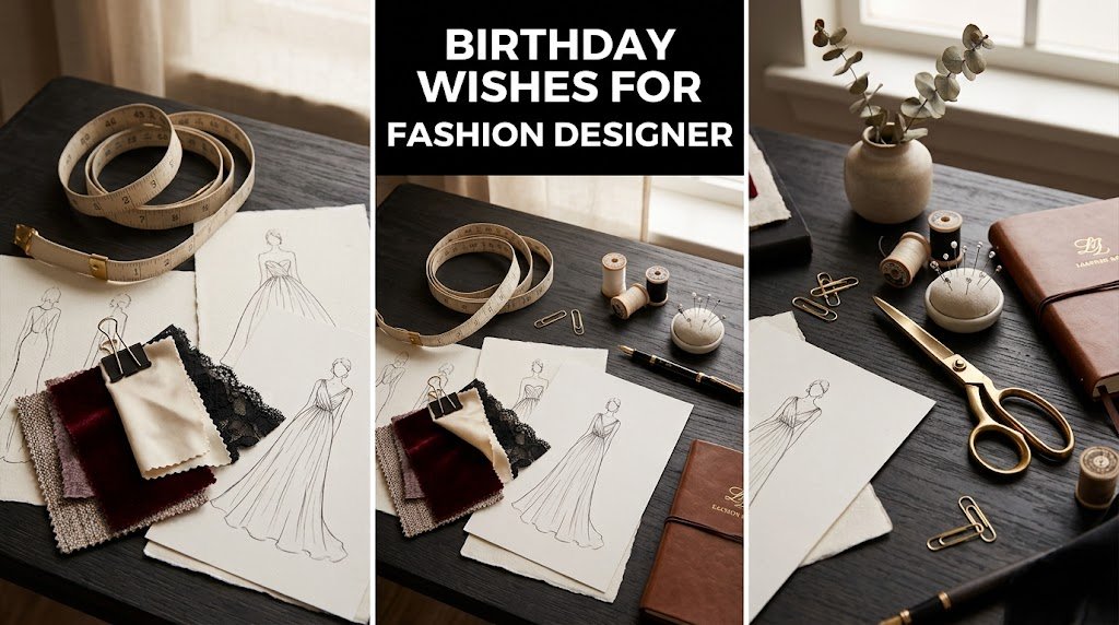 Birthday Wishes for Fashion Designer
