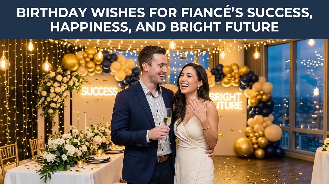 Birthday Wishes for Fiancé's Success