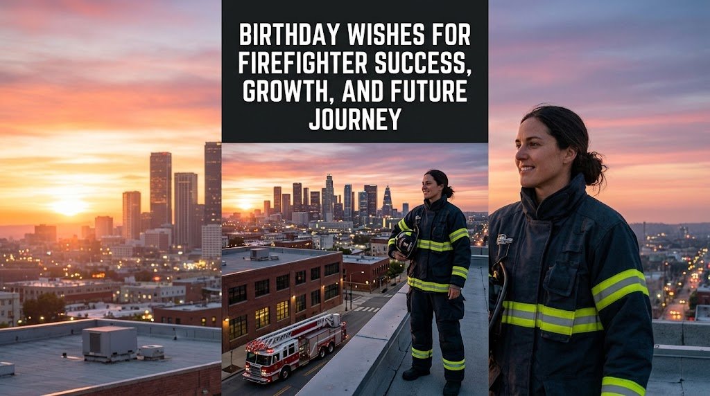 Birthday Wishes for Firefighter Success, Growth, and Future Journey