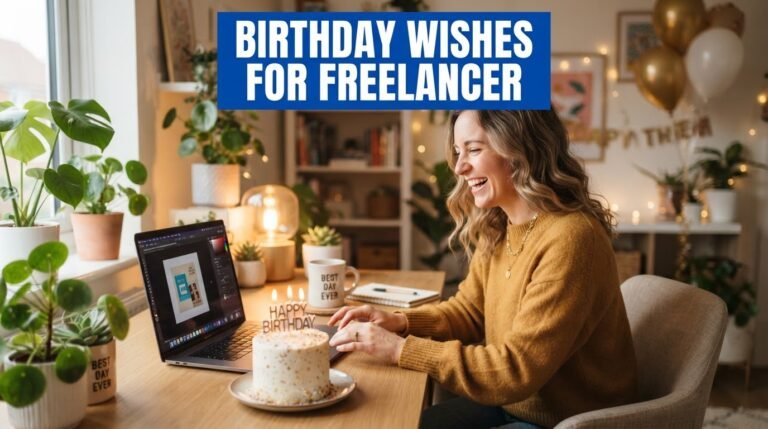 Birthday Wishes for Freelancer