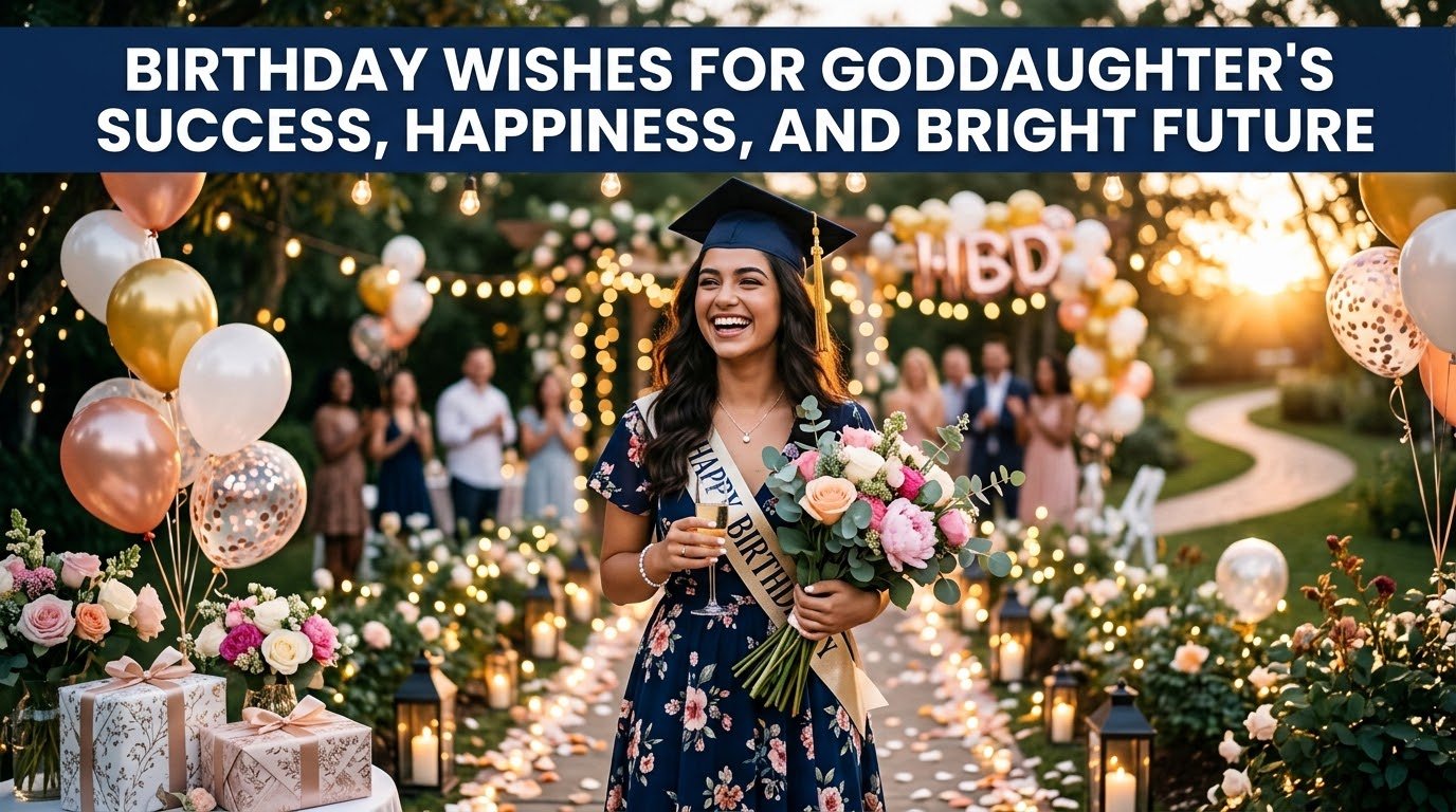 Birthday Wishes for Goddaughter's Success