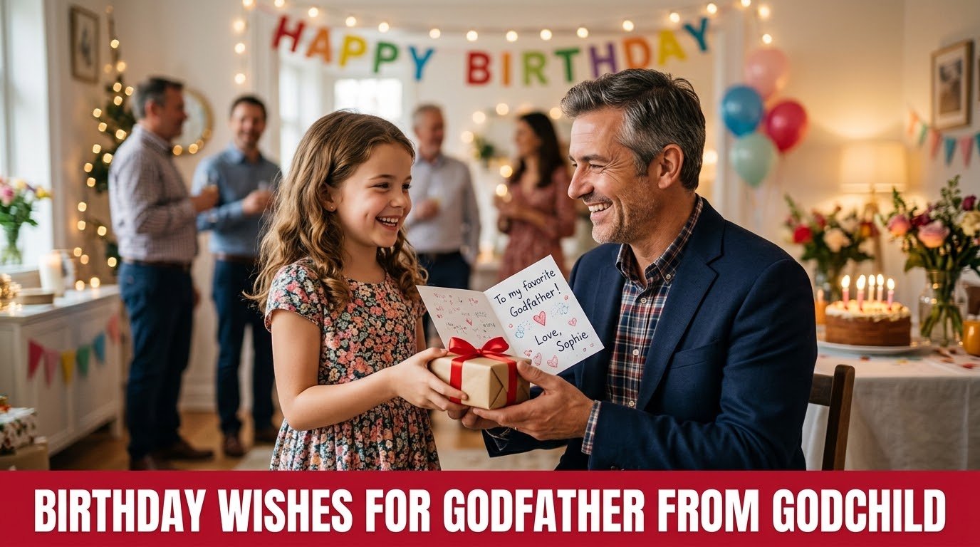 Birthday Wishes for Godfather from Godchild