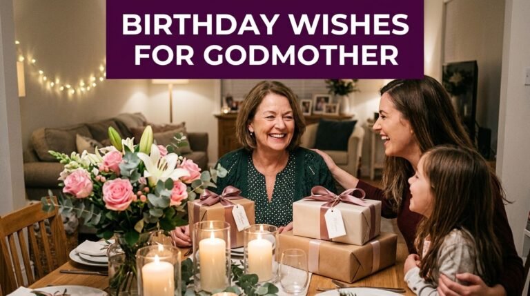 Birthday Wishes for Godmother