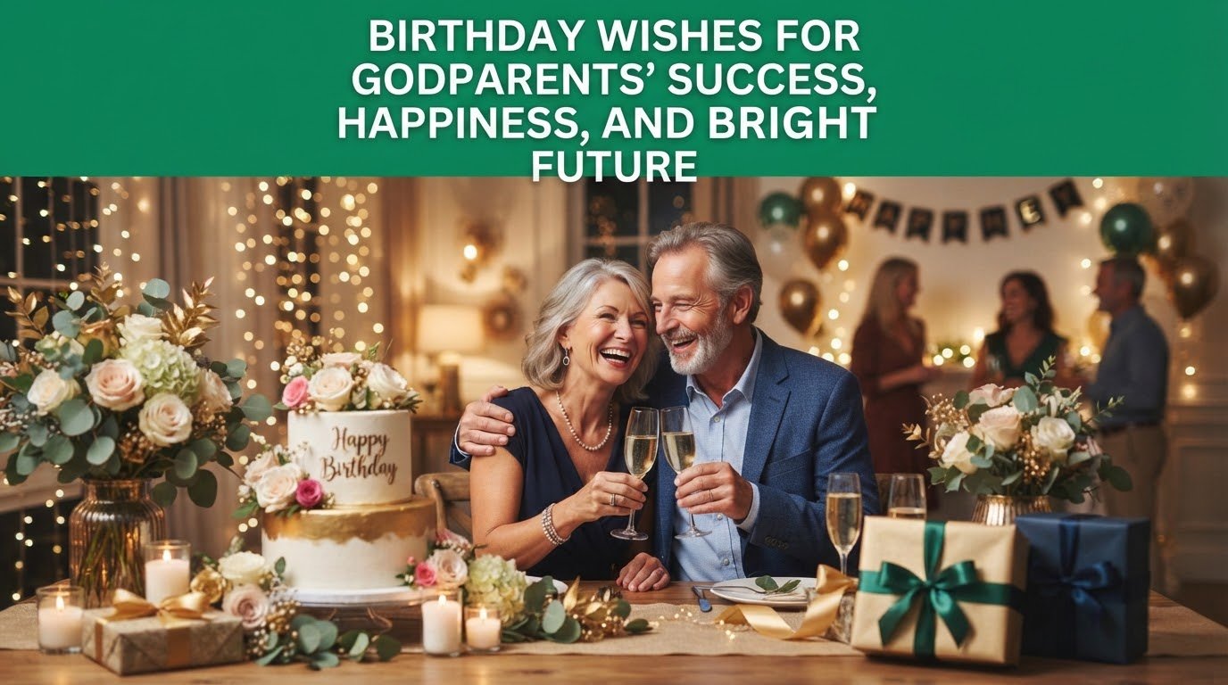 Birthday Wishes for Godparents' Success