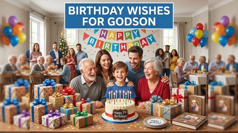 Birthday Wishes for Godson