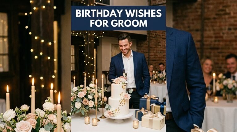 Birthday Wishes for Groom