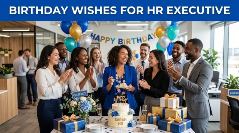 Birthday Wishes for HR Executive