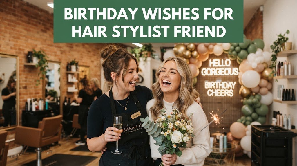 Birthday Wishes for Hair Stylist Friend