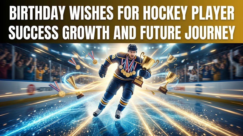 Birthday Wishes for Hockey Player Success Growth and Future Journey