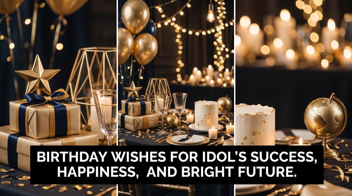 Birthday Wishes for Idol's Success