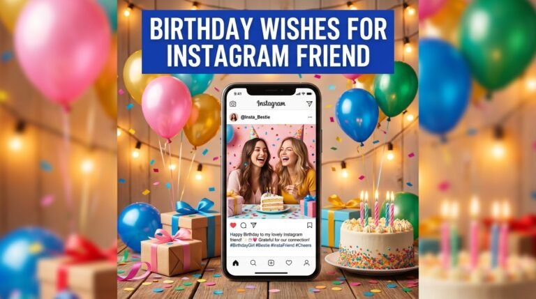 Birthday Wishes for Instagram Friend