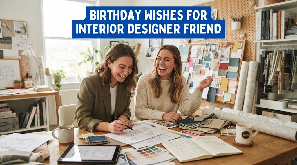 Birthday Wishes for Interior Designer Friend