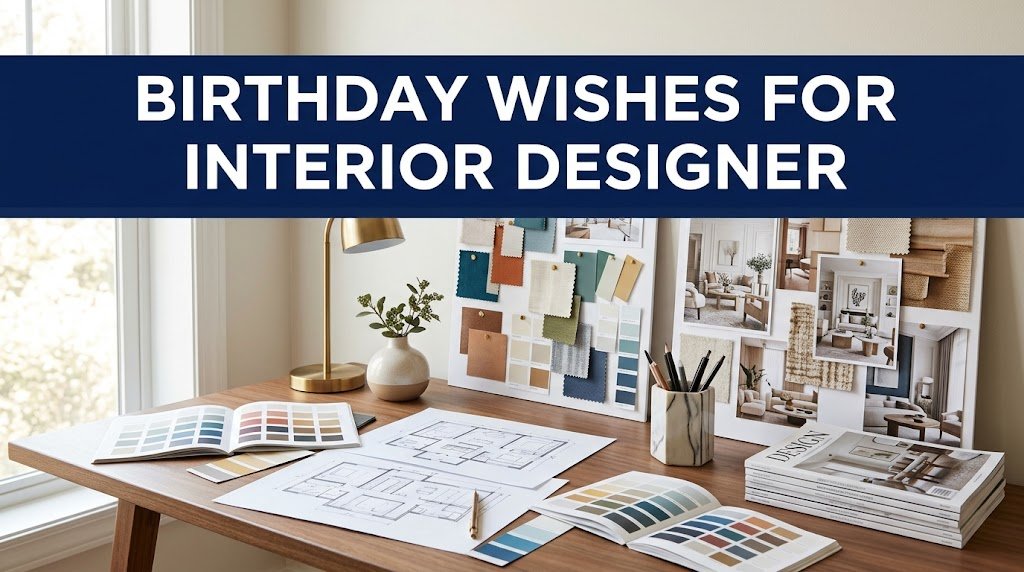 Birthday Wishes for Interior Designer