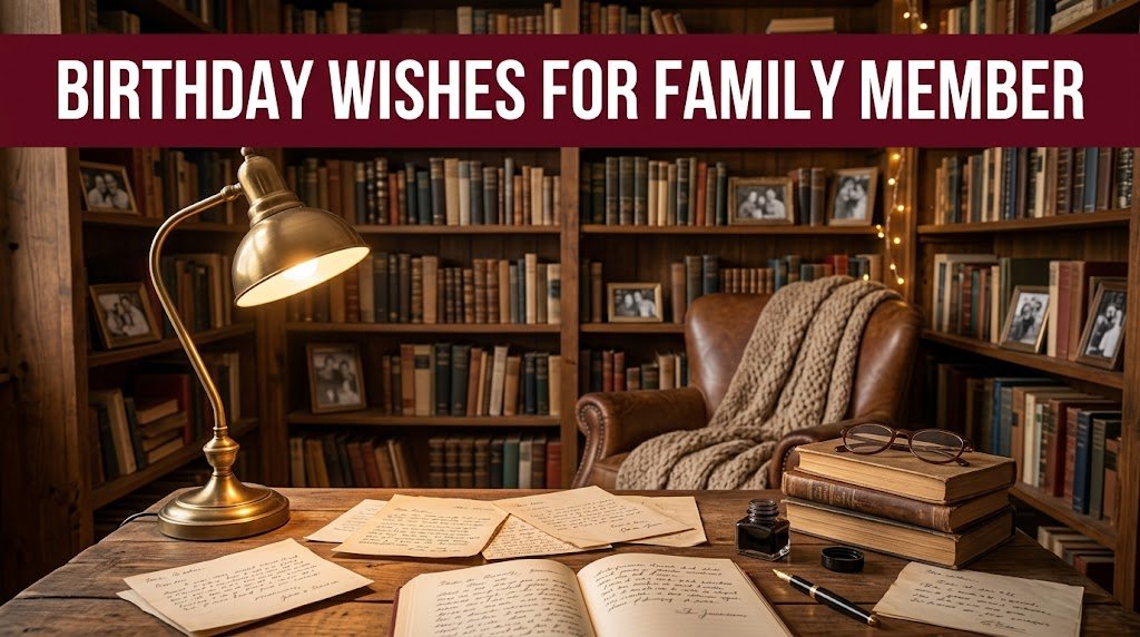 Birthday Wishes for Librarian Family Member