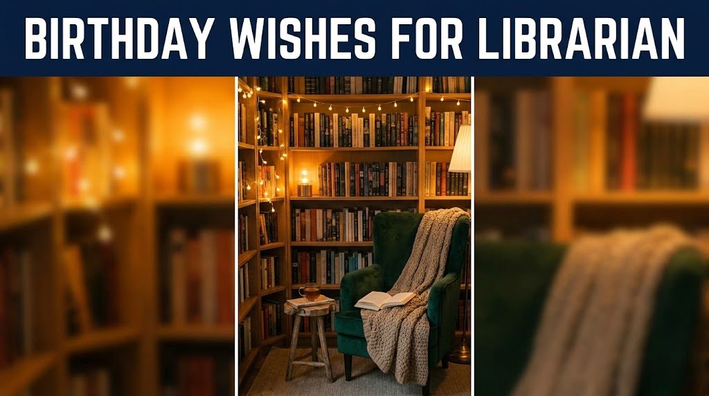 Birthday Wishes for Librarian