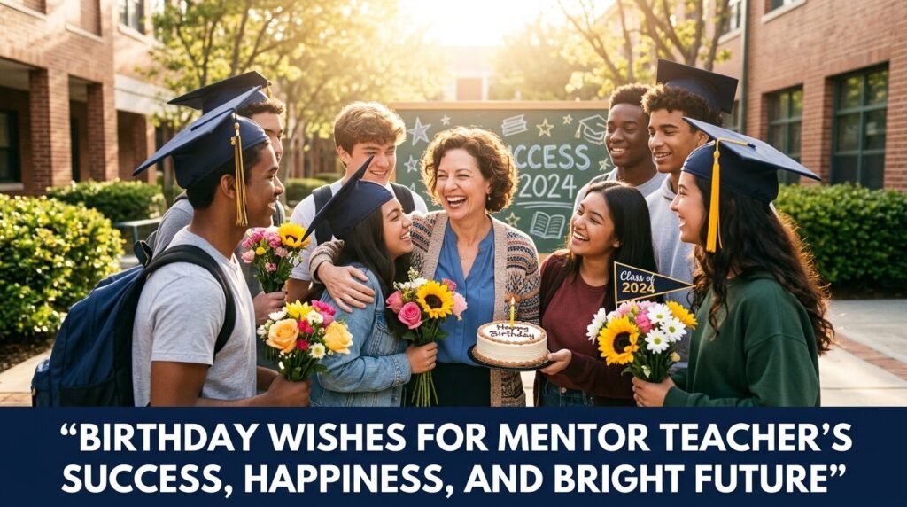 Birthday Wishes for Mentor Teacher's Success