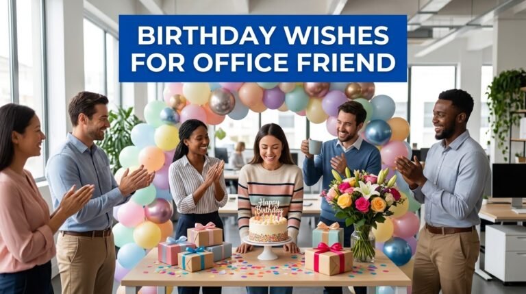 Birthday Wishes for Office Friend