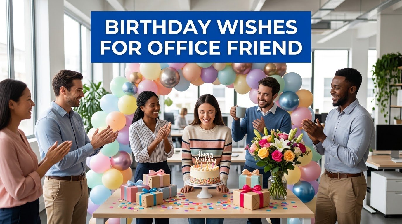 Birthday Wishes for Office Friend