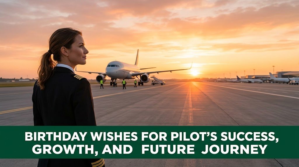 Birthday Wishes for Pilot's Success, Growth, and Future Journey